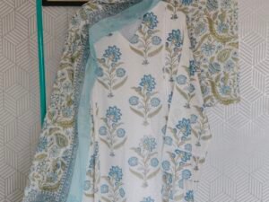 blue floral