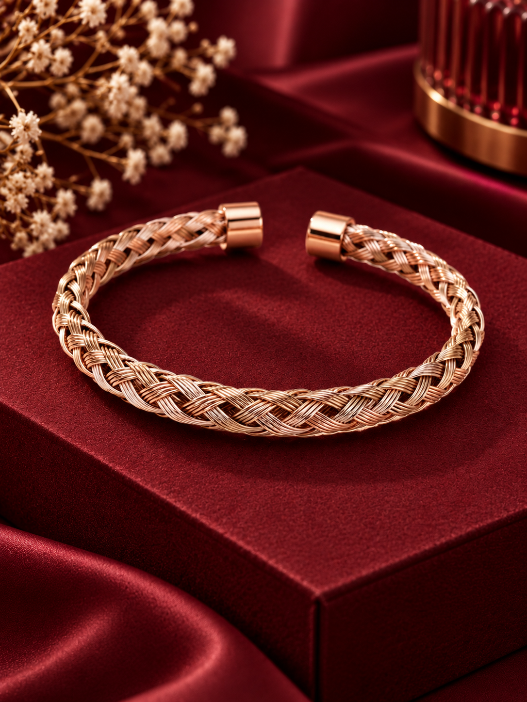Braided Gold-Plated Bangle 4 Braided Gold-Plated Bangle