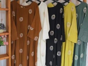 Kaftan Patterned Embroidered Set ASC17