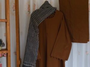 brown cotton set