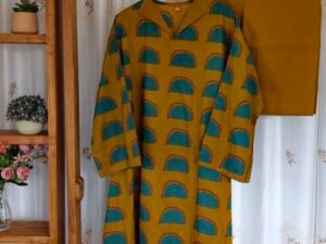 Printed Tuxedo Collar Cordset ASC20
