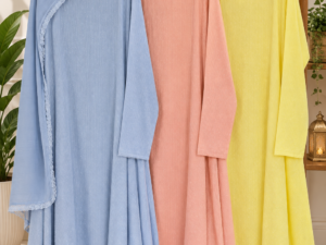 Dobby Churi Sleeved Aline Suit ASR57